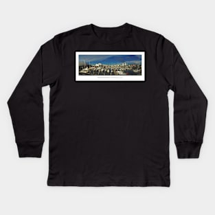 Townsville Yacht Club Marina Kids Long Sleeve T-Shirt